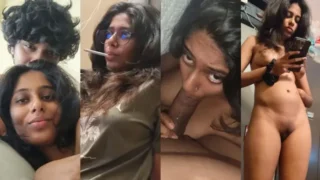 Indian Babe Blowjob Hard Fucking In Doggy MMS Video